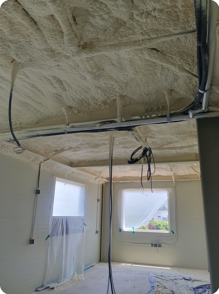 24호점 방수단열 시공 시공으로 사진